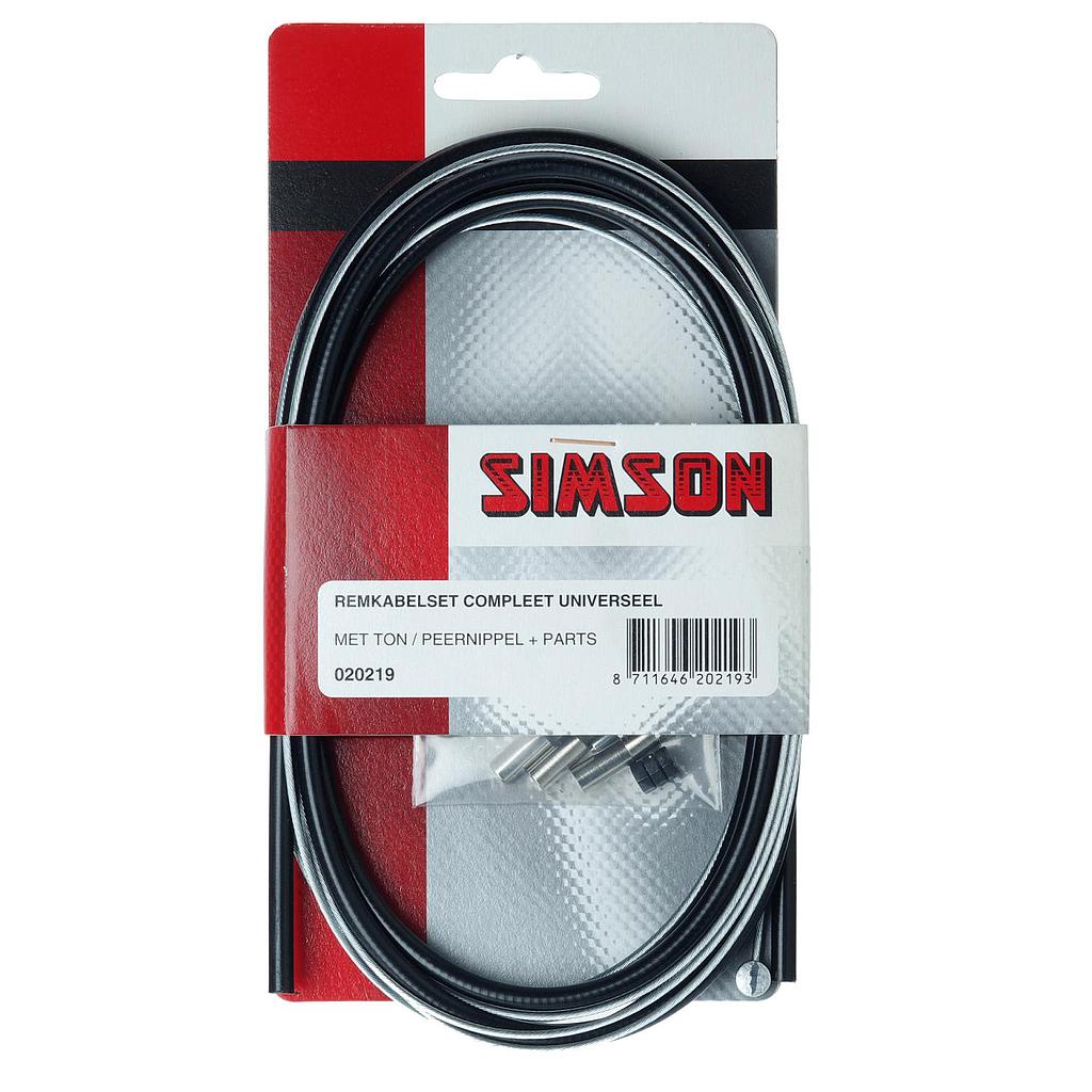 SIMSON - 020219 Remkabel set compleet universeel - SIMSON - 020219